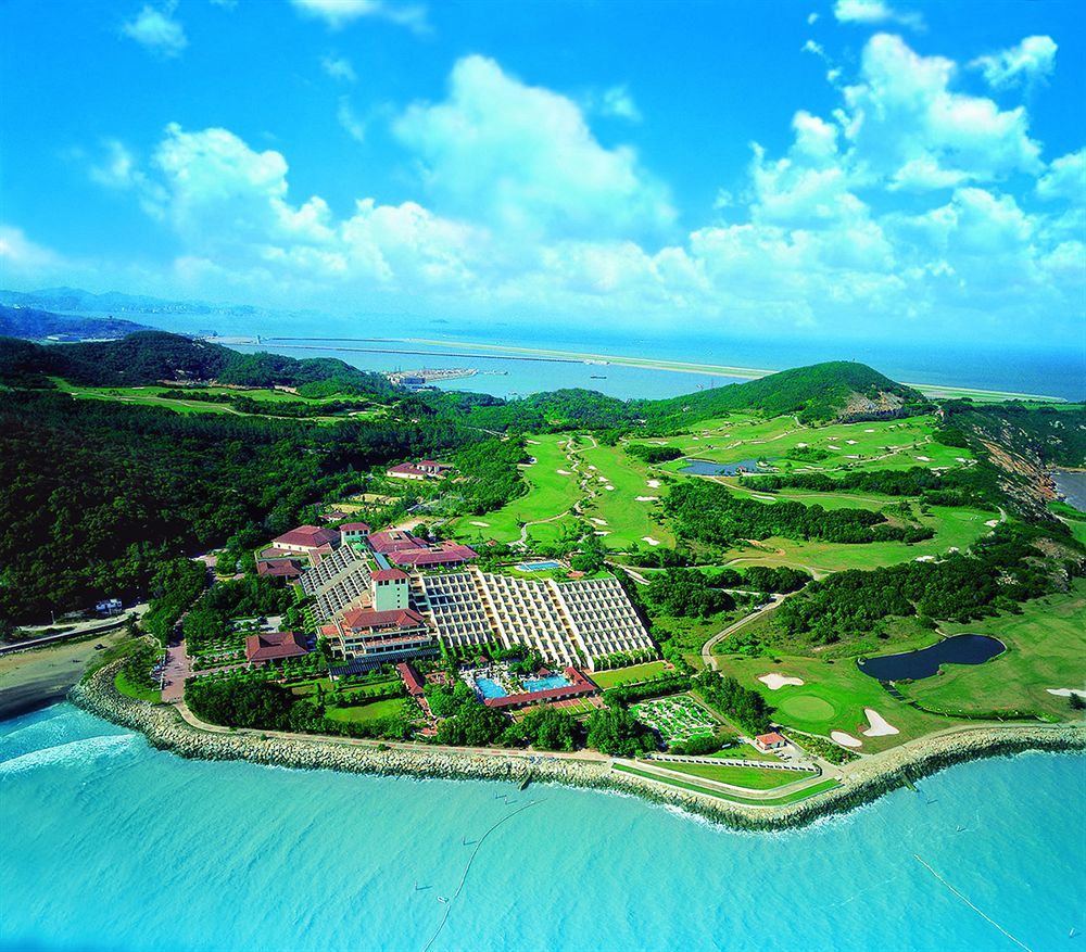 Grand Coloane Resort Macau Ngoại thất bức ảnh Aerial view of the resort